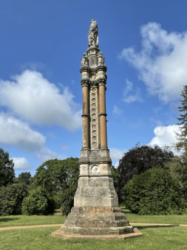 Stone statue restoration